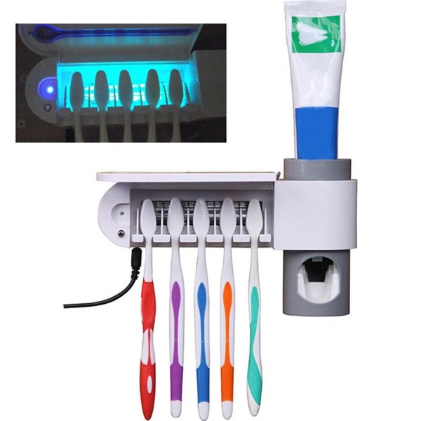 Porta escova de dentes Esterilizador UV 360