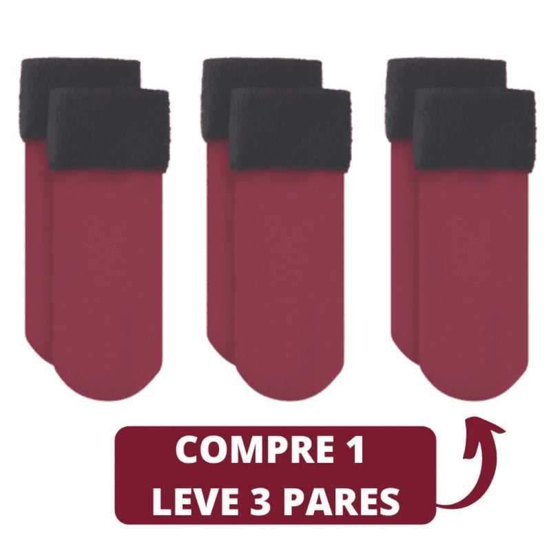 Meia Térmica Aveludada Ultraconfort® | COMPRE 1 LEVE 3 🎁