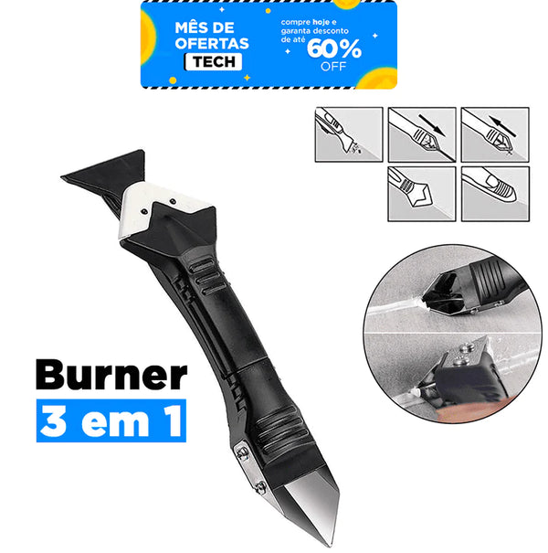 Removedor De Rejunte e Silicone | Burner 3 em 1