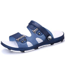 Sandália De Couro Masculina Ortopédica