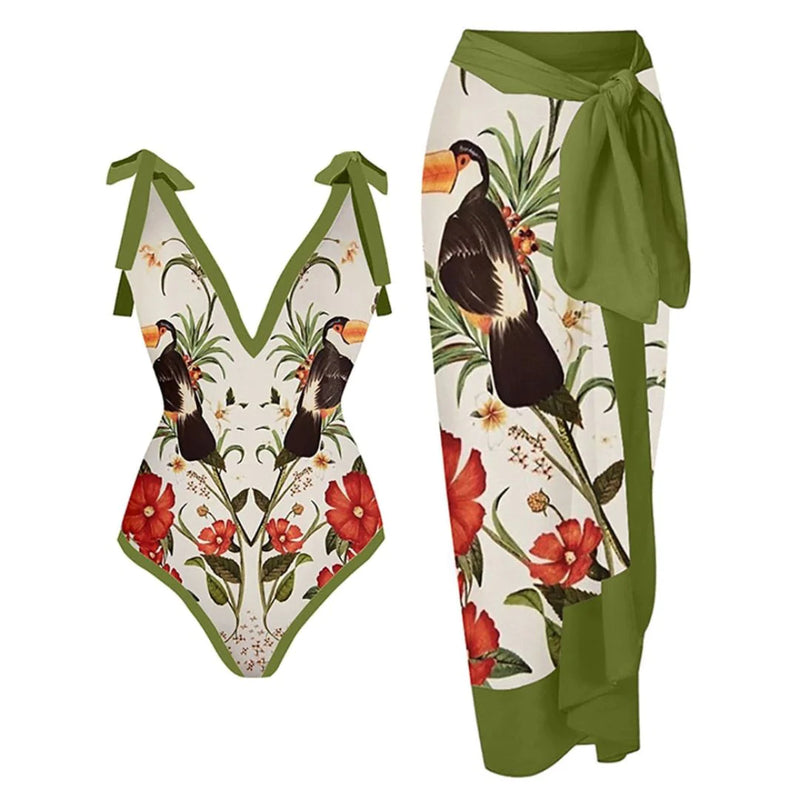 Maiô Com Saída de Praia Para o Verão