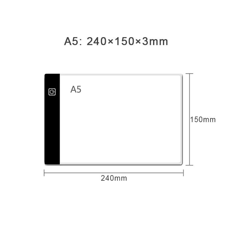 Caderno Led Para Desenho | Drawing Light