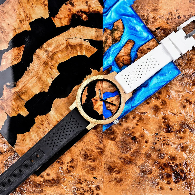 Relógio Bamboo Wood