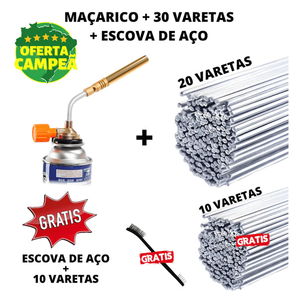Kit Completo de Solda Profissional | Super Solda 4.0 + Brindes Exclusivos 🎁