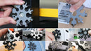 Chave Multifuncional Floco de Neve 18 Em 1 | Snowflake Tool